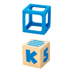 Hape Grip-n-Stack Silicone & Wood Blocks