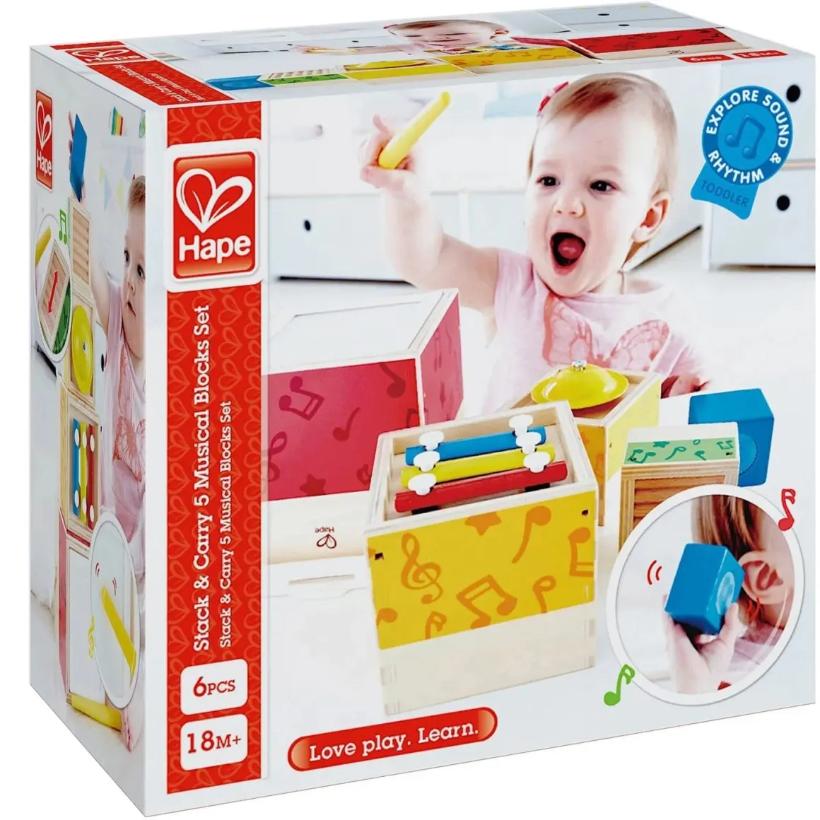 Hape Stacking Music Set