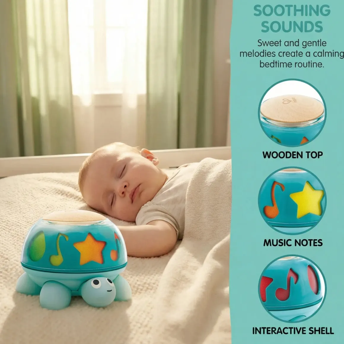 Hape Twist & Tune Turtle
