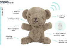 Happiest Baby Snoo Bear II 3-in-1 White Noise Lovey - Cream