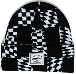 Herschel Elmer Beanie, Kids (3-7 Years) - Black/White Check