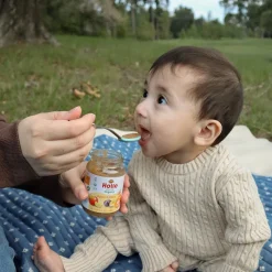 Holle Organic Baby Food Jar - Apple & Plum - 12 Jars
