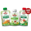 Holle Power Greens Bundle: Veggie Bunny, Power Parrot, Apple & Pear Yogurt