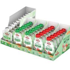 Holle Power Greens Bundle: Veggie Bunny, Power Parrot, Apple & Pear Yogurt