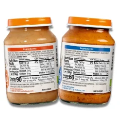 Holle Sweet & Savory Jars Bundle: Mixed Fruit w/ Muesli Jars, Veggie Risotto Jars