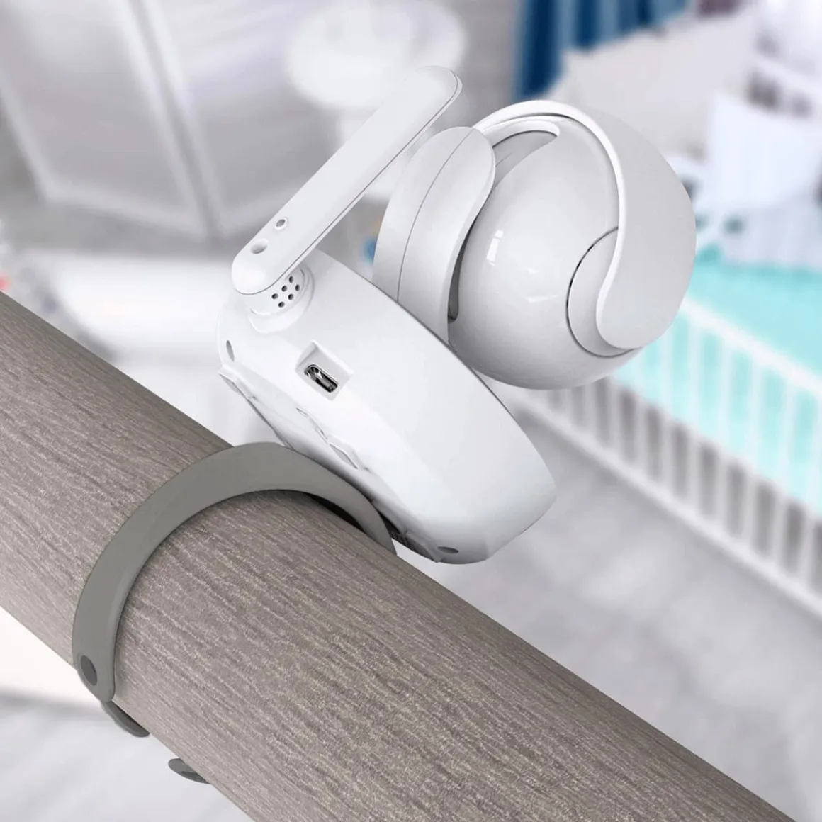 Hubble Connected Nursery Pal Deluxe Twin Smart Baby Monitor