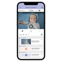 Hubble Connected Nursery Pal Deluxe Twin Smart Baby Monitor
