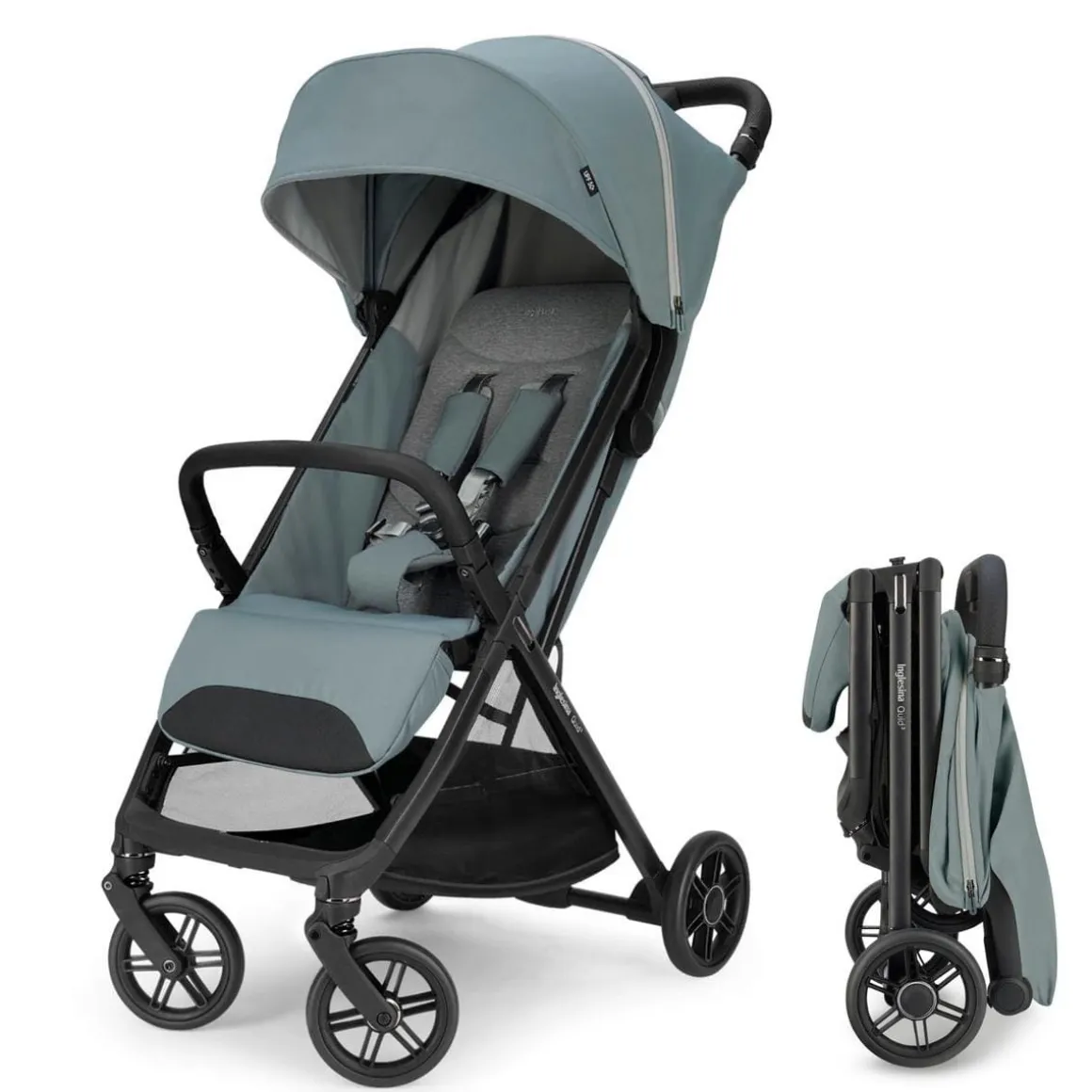 Inglesina Quid 3 Compact Lightweight Stroller - Galaxy Gray
