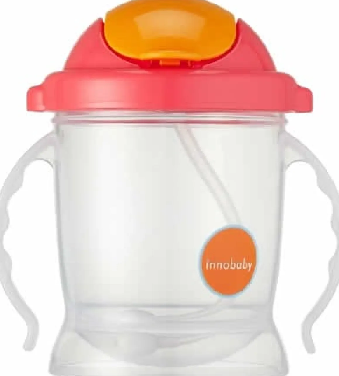 Innobaby Sippin' Smart EZ Flow Straw Sippy - Pink