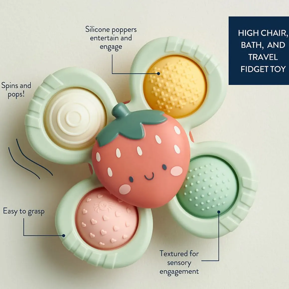 Itzy Ritzy Bitzy Biter Sensory Teether - Flower