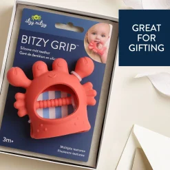 Itzy Ritzy Bitzy Grip Teether - Crab