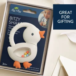 Itzy Ritzy Bitzy Shake Rattle - Goose