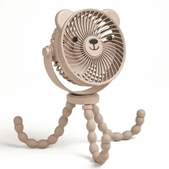 Itzy Ritzy Breeze 3-Speed Stroller Fan - Taupe
