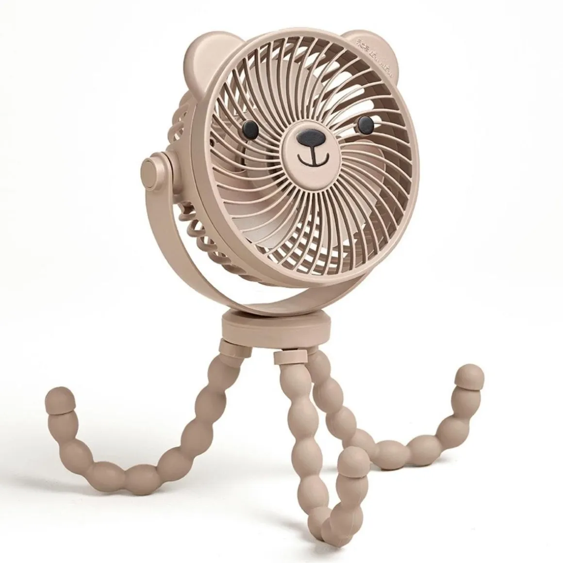 Itzy Ritzy Breeze 3-Speed Stroller Fan - Taupe