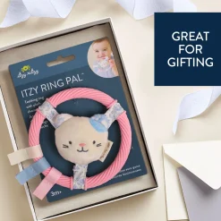 Itzy Ritzy Itzy Ring Pal - Kitty