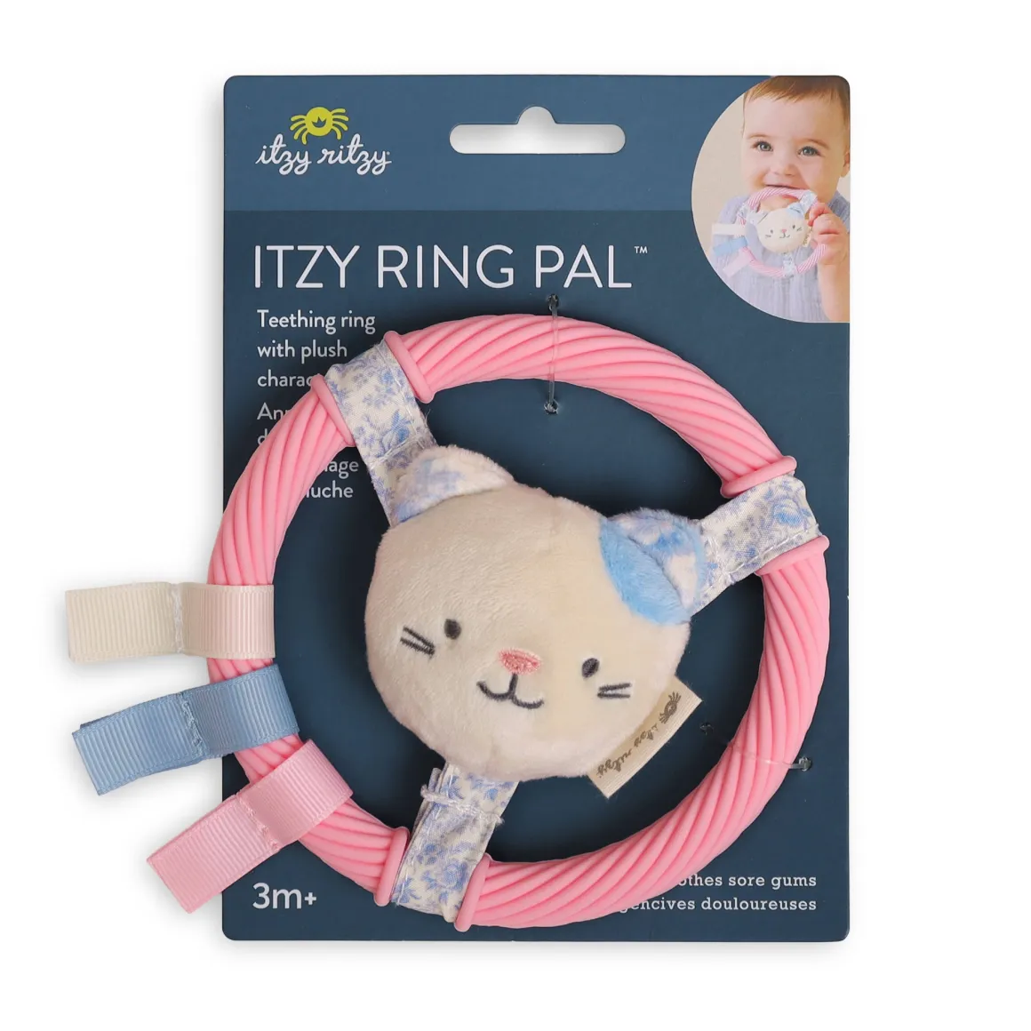 Itzy Ritzy Itzy Ring Pal - Kitty