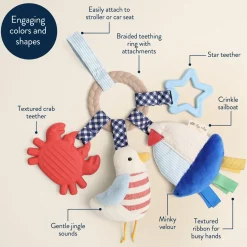 Itzy Ritzy Nautical Bitzy Busy Ring