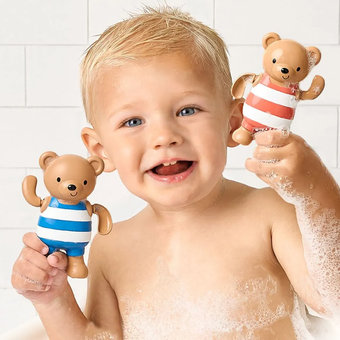 Itzy Ritzy Silly Swimmers Bath Toy - Bear