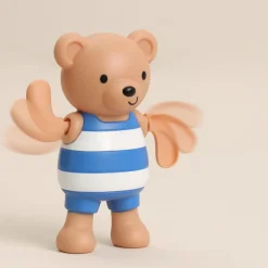 Itzy Ritzy Silly Swimmers Bath Toy - Bear