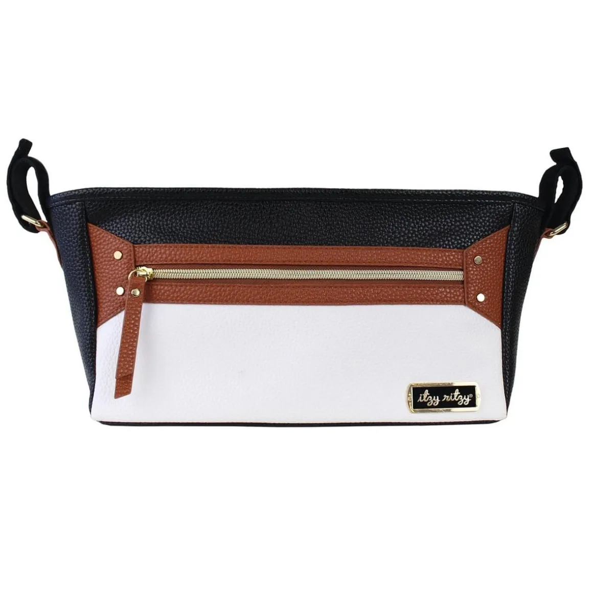 Itzy Ritzy Stroller + Wagon Caddy - Coffee & Cream