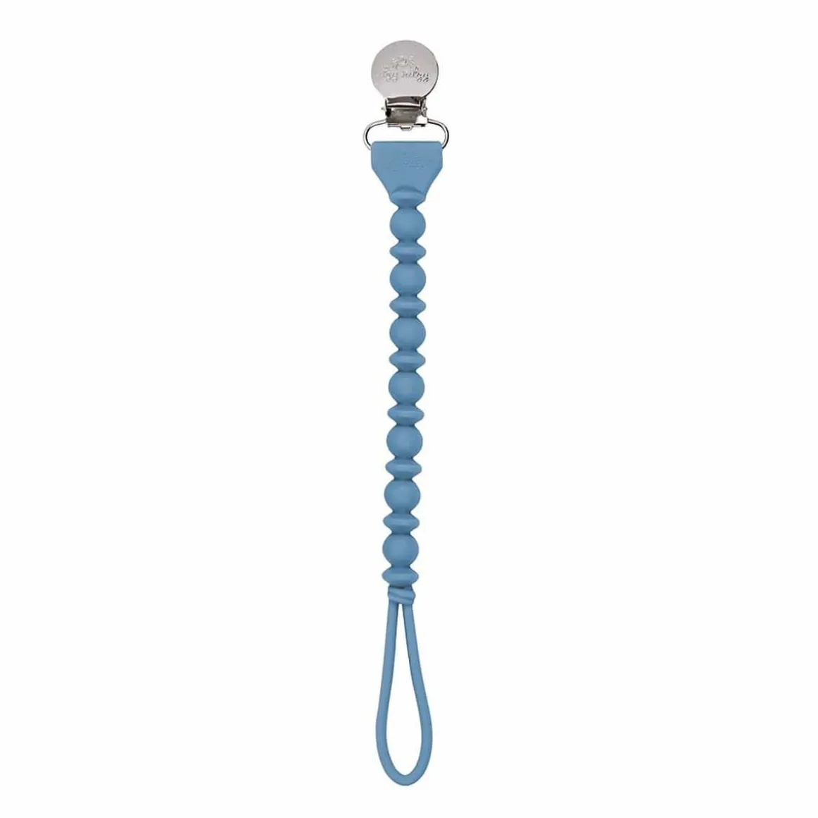 Itzy Ritzy Sweetie Strap Pacifier Clip - Blue Bead
