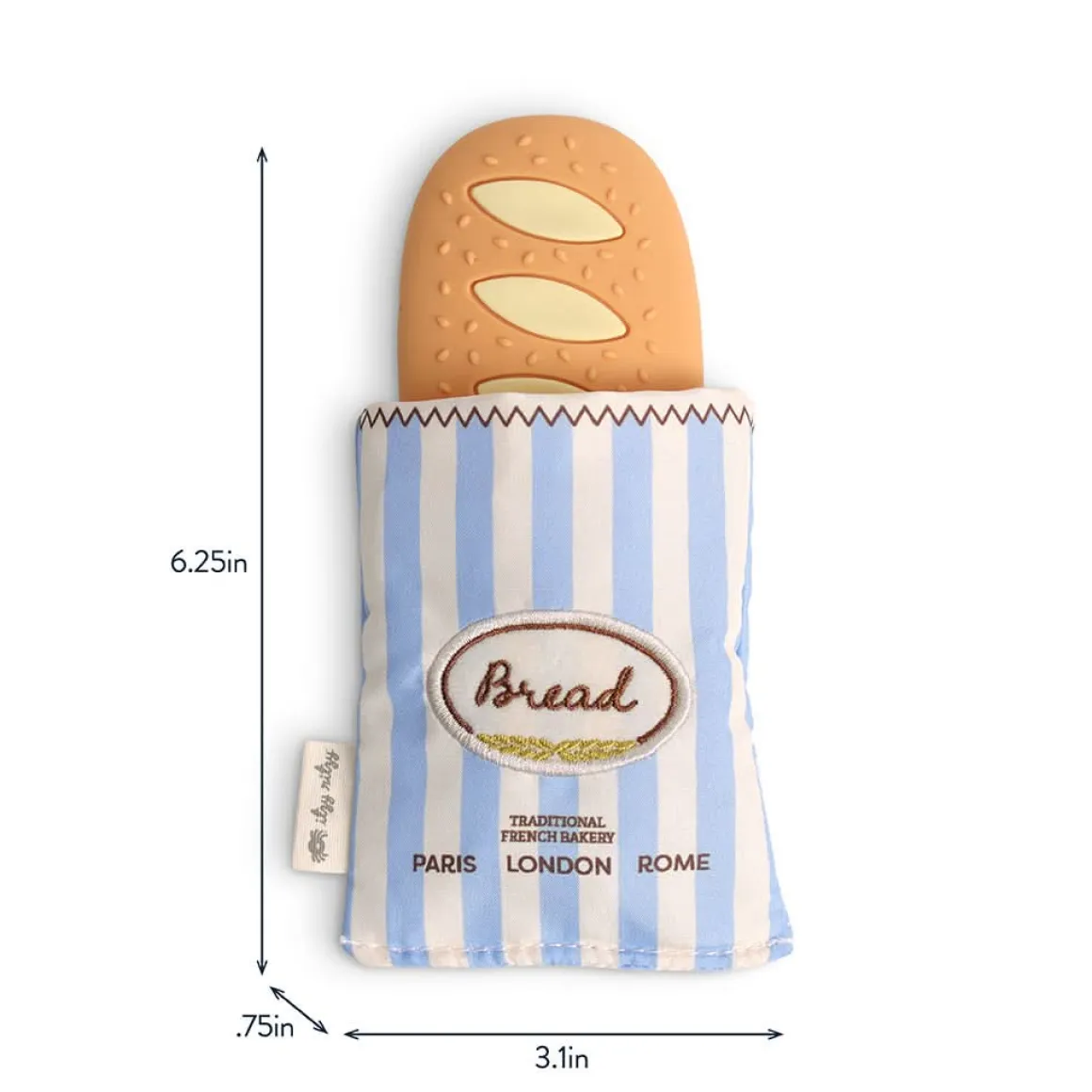 Itzy Ritzy Teensy Crinkle - Baguette