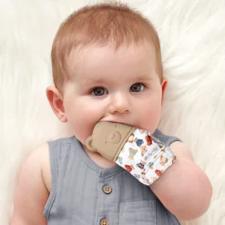 Itzy Ritzy Vintage Bear Itzy Mitt