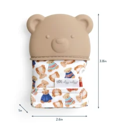 Itzy Ritzy Vintage Bear Itzy Mitt