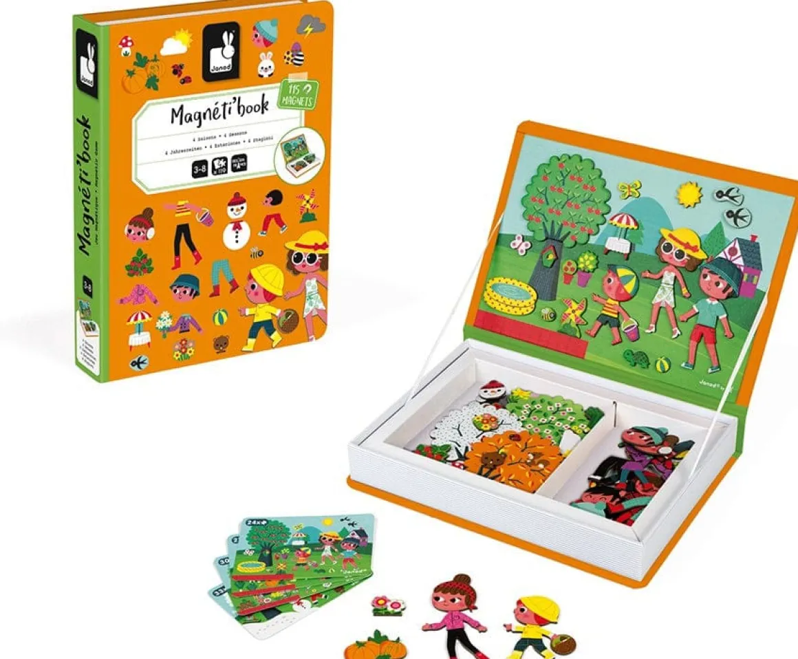 Janod MagnetiBook - 4 Seasons