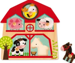 Janod Musical Puzzle - The Friends of The Farm