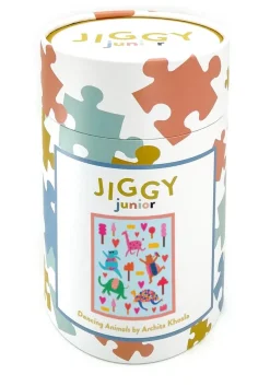 Jiggy Junior 100pc Puzzle - Dancing Animals by Archita Khosla