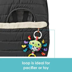 JJ Cole Car Seat Cover - Heather Gray