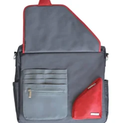 JJ Cole Metra Diaper Bag - Crimson Arbor