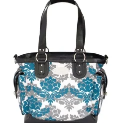 JJ Cole Norah Bag - Teal Fleur