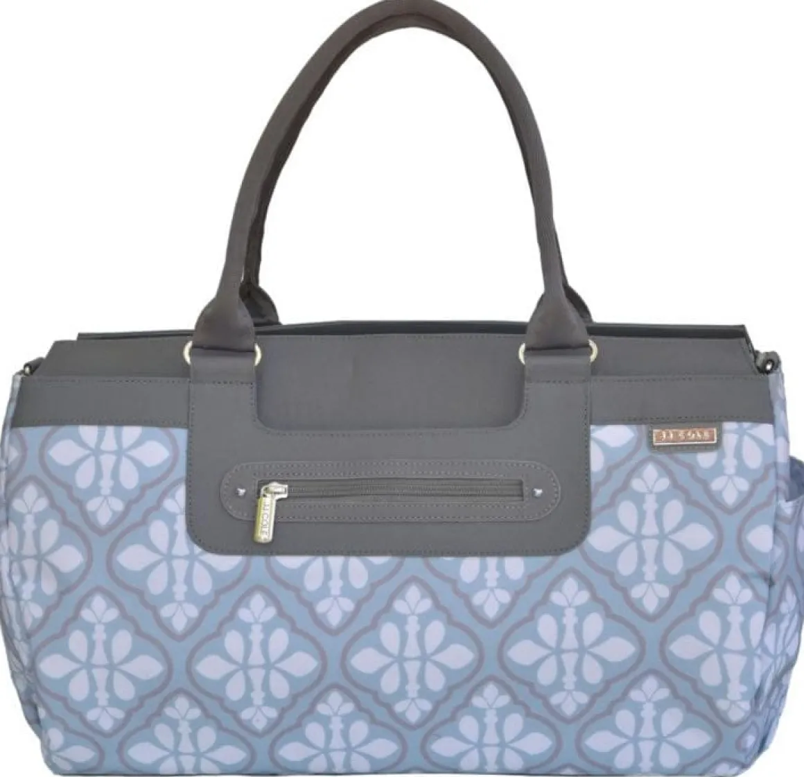 JJ Cole Parker Diaper Bag - Blue Iris