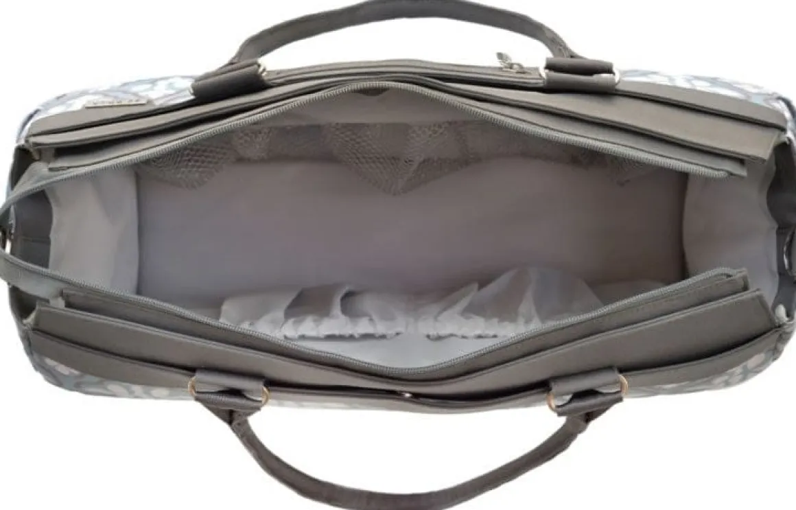 JJ Cole Parker Diaper Bag - Blue Iris