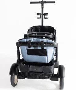 Joey (2 Seater) Stroller Wagon with 1 Canopy - Blue