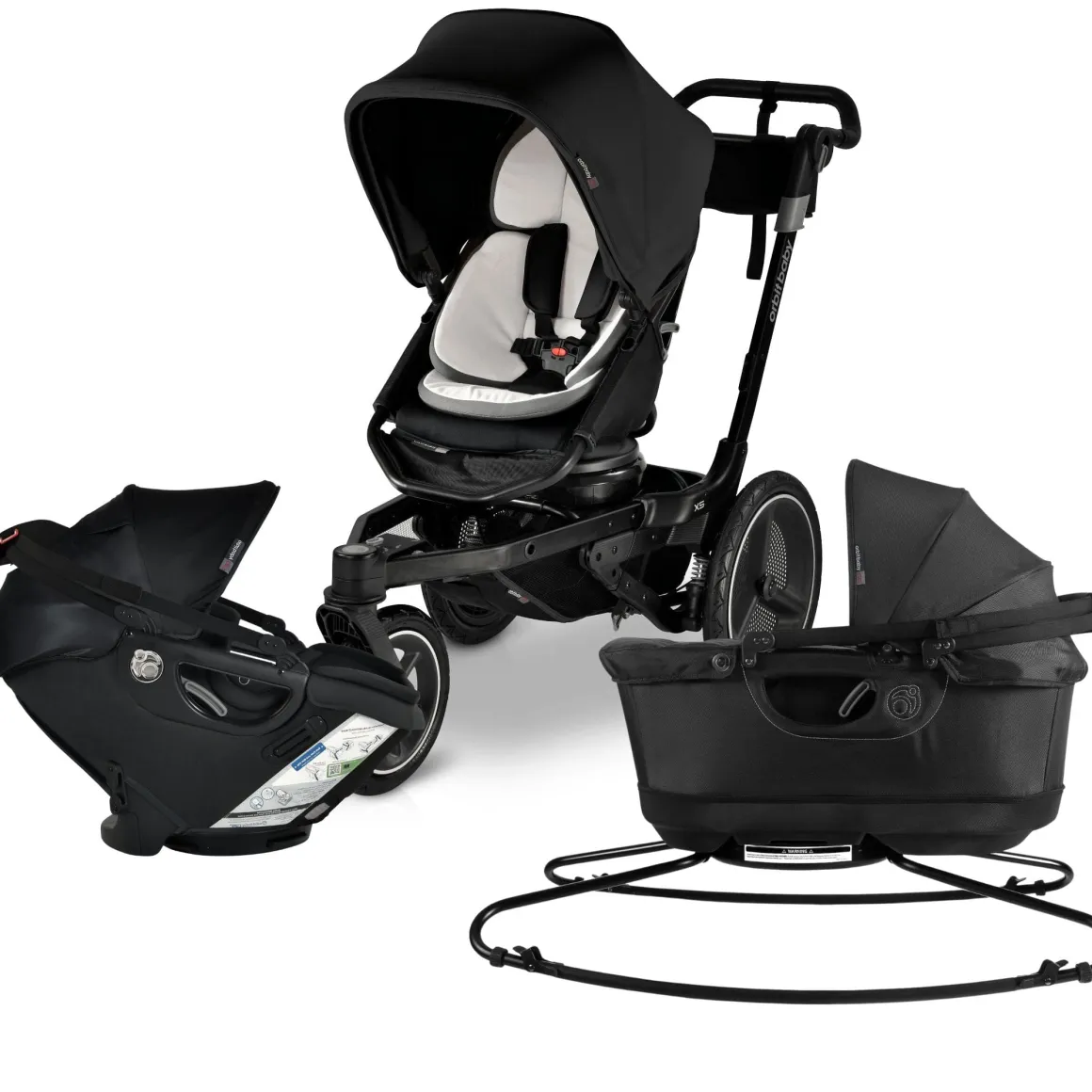 Jog, Lounge, & Ride Travel System