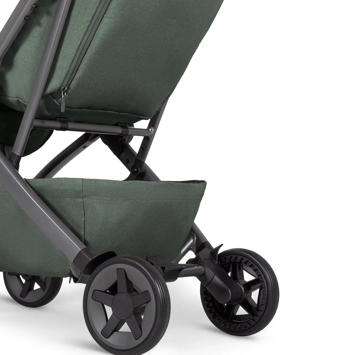 Joolz Aer2 Lightweight Compact Stroller + Nest to Seat Bundle - Forest Green