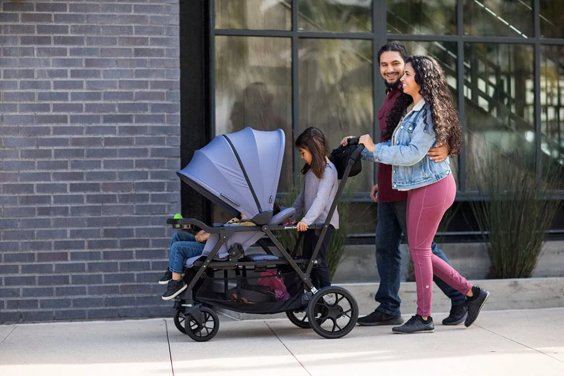 Joovy Caboose RS Premium Sit And Stand Stroller - Slate