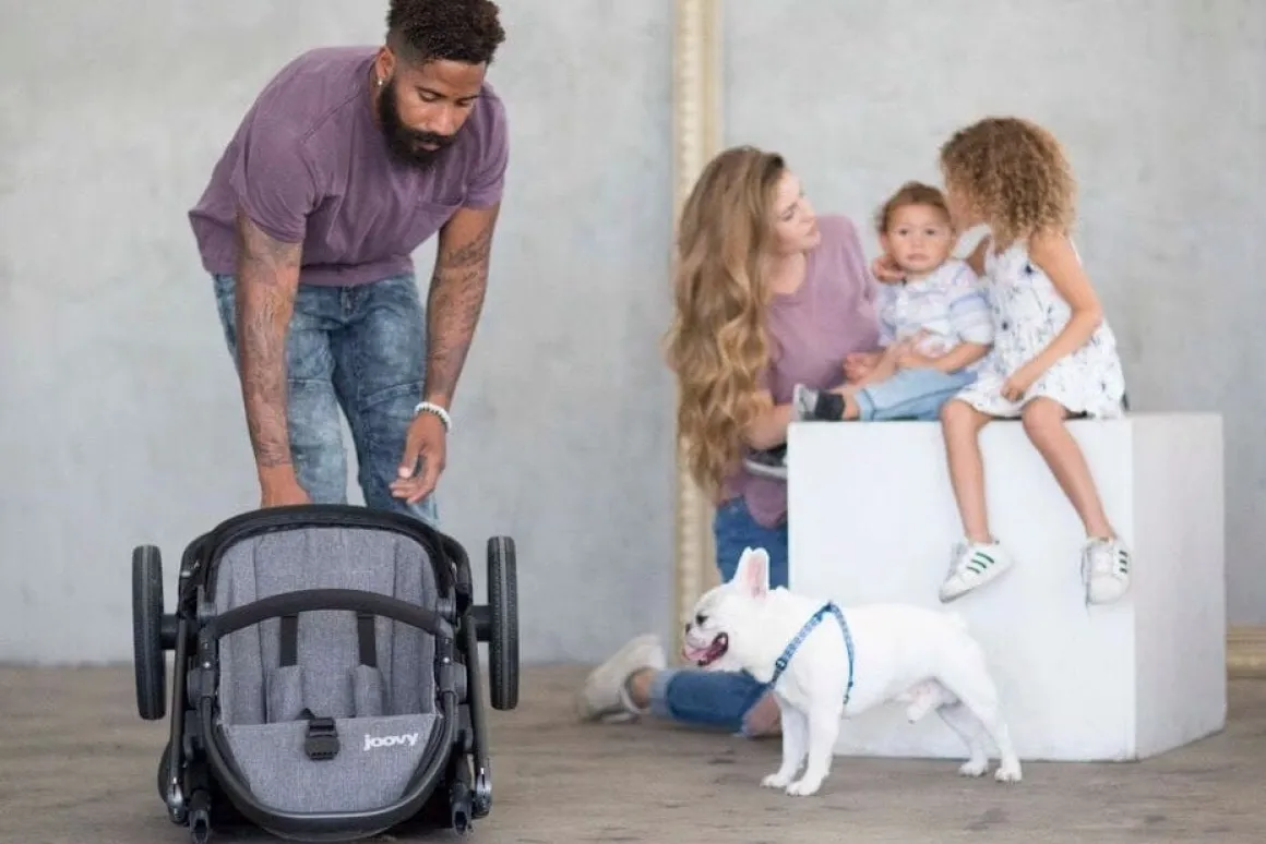 Joovy Qool Single to Double Stroller - Grey Melange