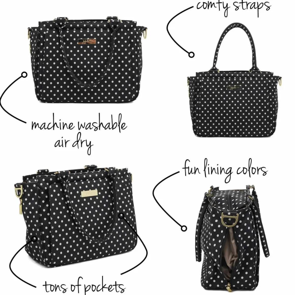 Ju-Ju-Be Be Classy Tote Diaper Bag - The Duchess
