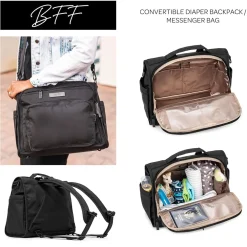 Ju-Ju-Be B.F.F. Diaper Bag - Black Out