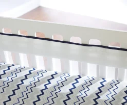 Just Born Fresh Air Crib Liner - Navy