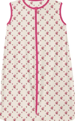 KicKee Pants Lightweight Sleeping Bag - Natural Rose Trellis, 6-18 Months