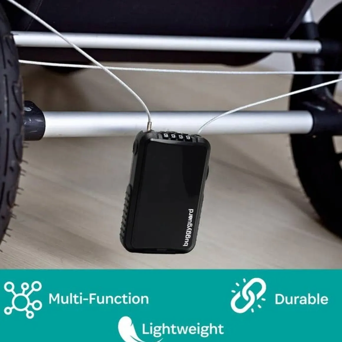 KidCo BuggyGuard Stroller Lock - Black