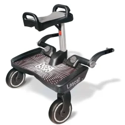 KidCo Lascal BuggyBoard Maxi+ Black with Grey Saddle Seat