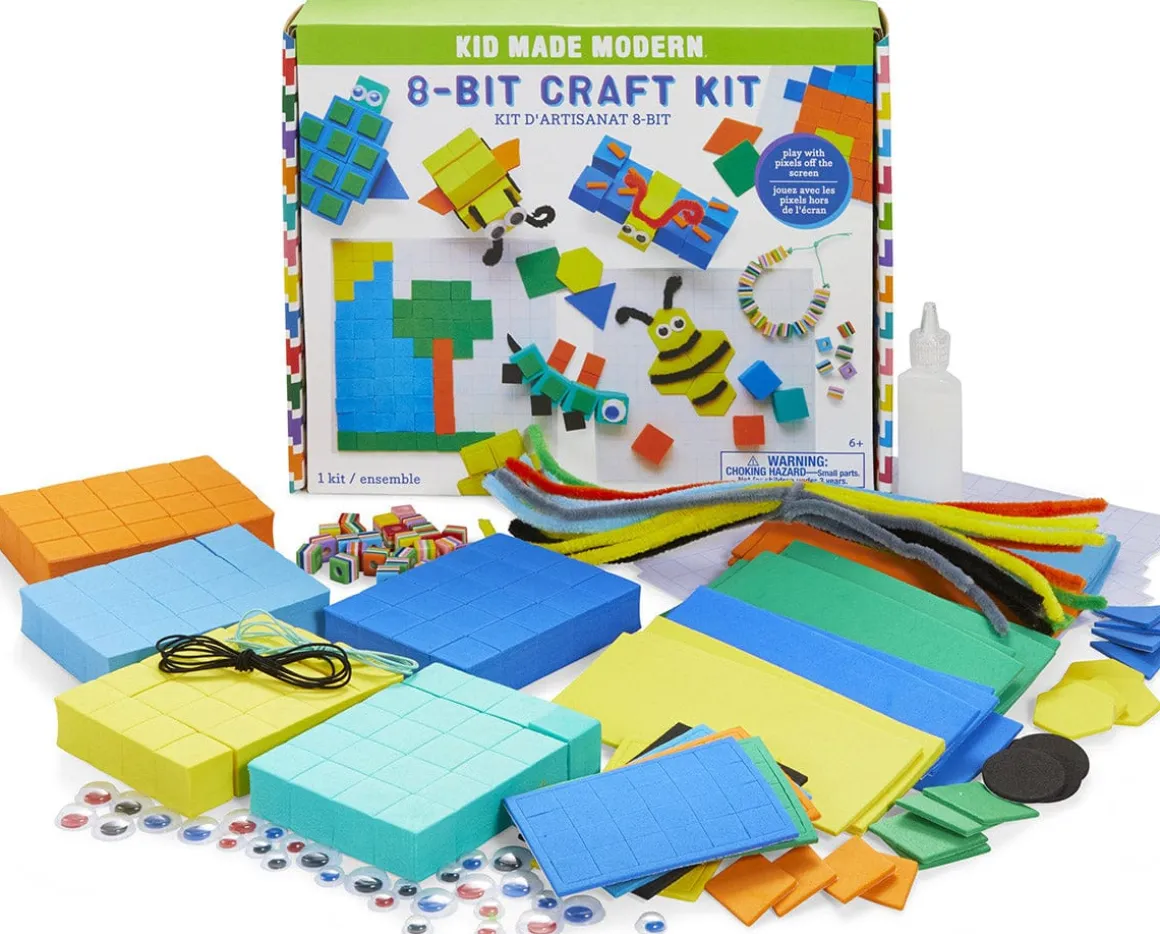 Kid Made Modern 8-Bit Craft Kit