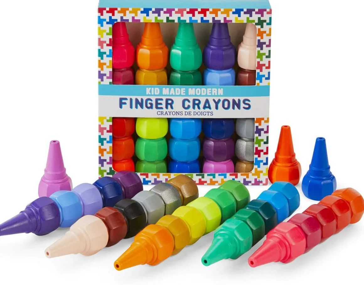 Kid Made Modern Finger Crayons (Set of 30)