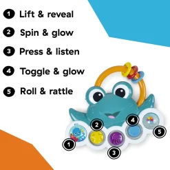 Kids2 Baby Einstein Neptune's Busy Bubbles Sensory Activity Toy